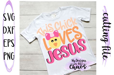 Download Free Jesus Loving Chick Cut Files